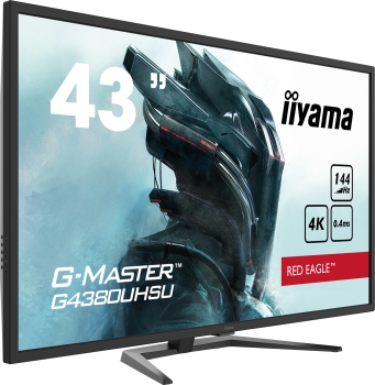 IIYAMA 108cm  (43)   G4380UHSU-B1 16:9  2xHDMI+DP+USB black