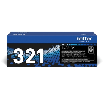 Brother Toner TN-321BK Schwarz bis zu 2.500 Seiten nach ISO 19798