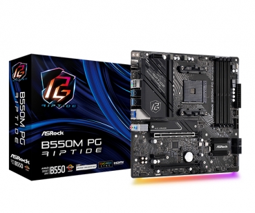 ASRock B550M PG RIPTIDE          AM4 mATX HDMI/DP       DDR4 retail