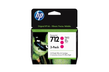HP 712   3x Magenta             Tintenpatrone