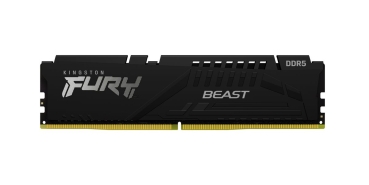 Preview: DDR5  16GB PC 5600 CL40 Kingston KIT (2x 8GB) FURY Beast Bla retail