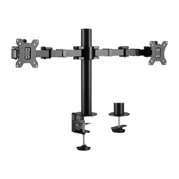 LogiLink TIS 17-32 2TFT 3Gelenke schw. Max.12KG +Lochmont.