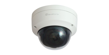 LevelOne IPCam       Dome Fix Out 4MP/H.265/IR/ 10W/PoE/IP67