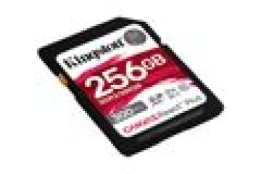 Preview: SD Card 256GB Kingston SDXC React+ 300R/260W Reader retail