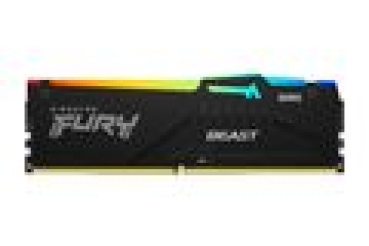 Preview: DDR5  64GB PC 5600 CL40 Kingston KIT (2x32GB) FURY Beast RGB retail