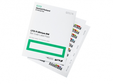 HPE LTO9 Ultrium Barcode Label    (100+10) Q2017A