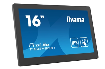 IIYAMA 39.5cm (15,6) T1624MSC-B1   16:9 M-Touch HDMI+USB