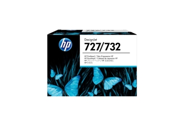 HP 727      Schwarz+Dreifarbig  Druckkopf