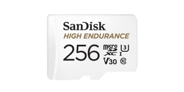 Preview: SD MicroSD Card 256GB SanDisk High Endurance inkl. Adapter