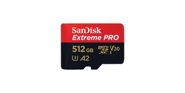 Preview: SD MicroSD Card 512GB SanDisk Extreme Pro SDXC inkl. Adapt