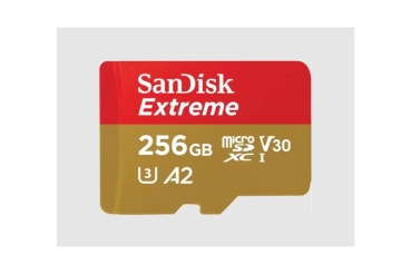 SD MicroSD Card 256GB SanDisk Extreme SDXC inkl. Adapter