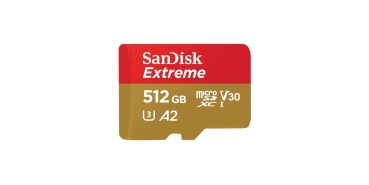Preview: SD MicroSD Card 512GB SanDisk Extreme SDXC inkl. Adapter