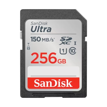 SD Card 256GB SanDisk SDXC UHS-I 150MB/sec