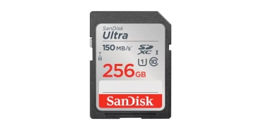 Preview: SD Card 256GB SanDisk SDXC UHS-I 150MB/sec