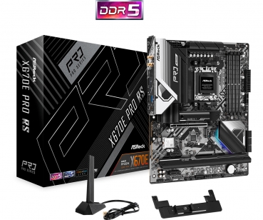 ASRock X670E Pro RS              AM5 ATX  HDMI/DP       DDR5 retail