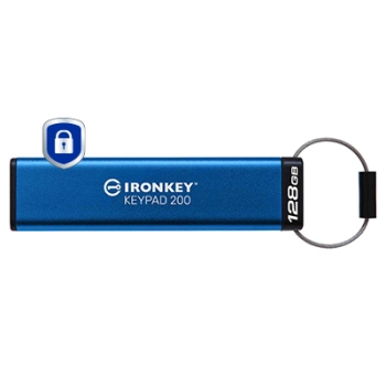 USB-Stick 128GB Kingston IronKey Keypad 200 retail