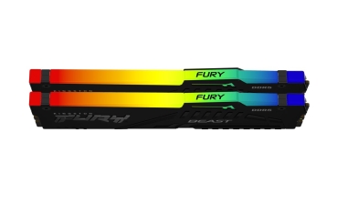 Preview: DDR5 32GB PC 5600 CL36 Kingston KIT (2x16GB) FURY Beast RG retail