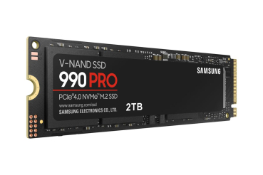 Preview: SSD 2TB Samsung M.2 PCI-E NVMe Gen4 990 PRO Basic retail