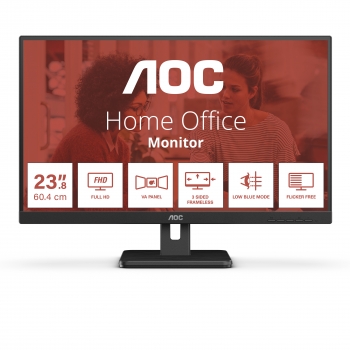 AOC 60,5cm (23,8) 24E3UM    16:09 HDMI+DP+USB VA black retail