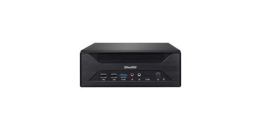 Shuttle Barebone slim XH610        SO-DDR4  black