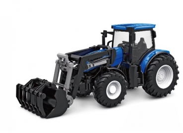 Amewi RC Traktor mit Frontlader         LiIon 500mAh blau/6+