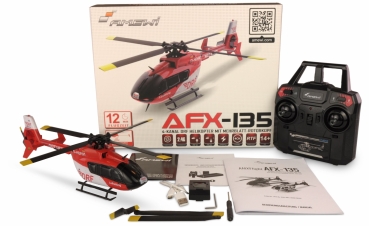 Preview: Amewi RC Helikopter AFX-135 DRF Li-Po Akku 350mAh/14+