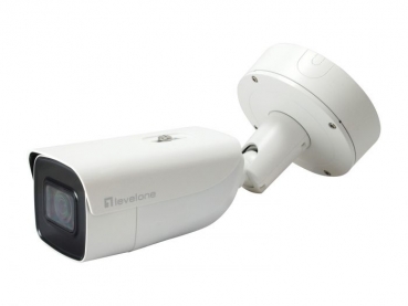 LevelOne IPCam FCS-5095   Z 4x Bullet   8MP H.265 IR 19W PoE