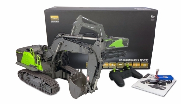 Preview: Amewi RC Bagger Raupe ACV730 V3 grau Li-Ion 1200mAh/8+