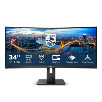 Philips 86,0cm (34,0) 345B1C/00 21:09 2xHDMI+DP+USB Curved