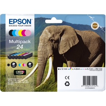 Epson 24 6-Pack MULTIPACK T2428
