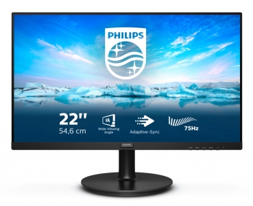 Philips 54,6cm (21,5) 222V8LA 16:09 HDMI+DP VA