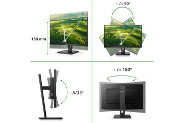 Preview: Philips 60,5cm (23,8) 242B1G 16:09 DVI+HDMI+DP+USB IPS