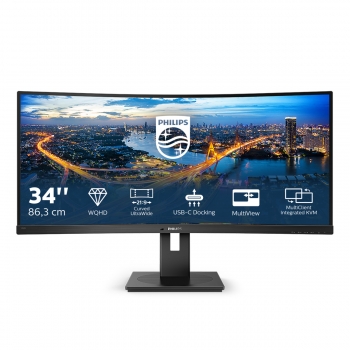 Philips 86,4cm (34,0) 346B1C 21:09 HDMI+DP+USB-C VA Curved