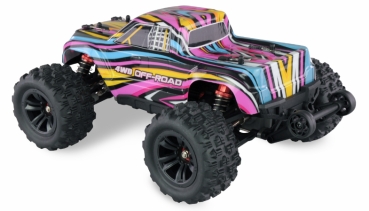 Amewi RC Auto HyperGo Monstertruck Li-Po 1050mAh bunt/14+