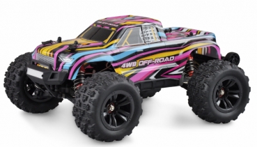 Amewi RC Auto HyperGo Monstertruck Li-Po 1050mAh bunt/14+