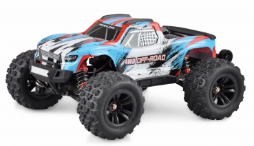 Amewi RC Auto HyperGo Monstertruck Li-Po 1050mAh bl/we/14+