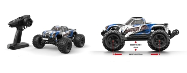Amewi RC Auto HyperGo Monstertruck Li-Po 1050mAh blau /14+