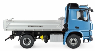 Preview: Amewi RC Baustelle Muldenkipper Mercedes Arocs 4x2 blau 14+