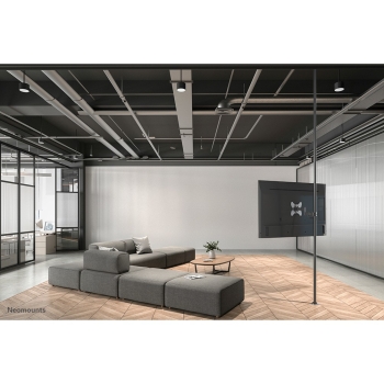 Preview: Stangenhalterung. vollbeweglich. (Ø28-50 mm) für 23-42 Bildschirme 25KG FL40-450BL12 Neomounts