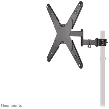 Preview: Stangenhalterung. vollbeweglich. (Ø28-50 mm) für 32-55 Bildschirme 25KG FL40-450BL14 Neomounts