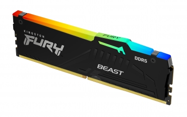 DDR5  32GB PC 5600 CL36 Kingston FURY Beast RGB retail