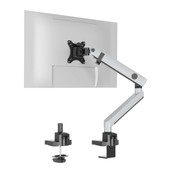 DURABLE Monitorhalt. SELECT PLUS m Arm f 1 Mon. Tischb. Sil.