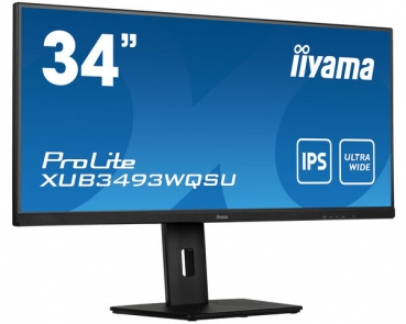 IIYAMA 86,7cm (34)   XUB3493WQSU-B5 21:9  2xHDMI+DP+2xUSB I retail