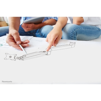 Preview: Tischhalterung für Flachbildschirme bis 32 (82 cm) 9KG NM-D750BLACK Neomounts