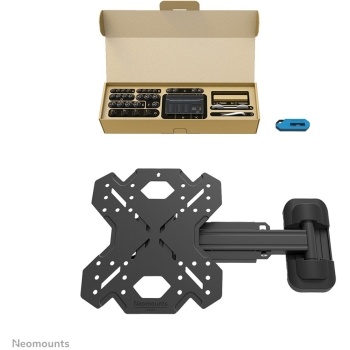 Preview: Neomounts WL40S-840BL12 bewegliche Wandhalterung für 32-55 Bildschirme - Schwarz