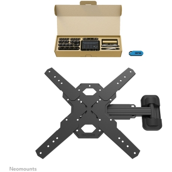 Preview: Neomounts WL40S-840BL14 bewegliche Wandhalterung für 32-65 Bildschirme - Schwarz