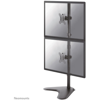 Neomounts FPMA-D550DDVBLACK Tischhalterung für zwei Flachbildschirme bis 32.