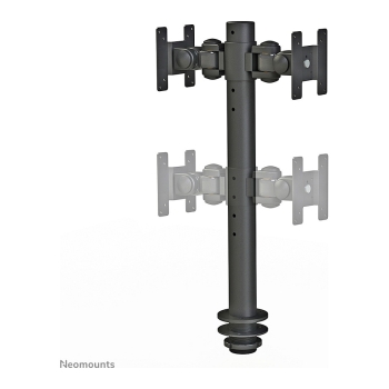 Preview: Tischhalterung für zwei Flachbildschirme bis 30 (76 cm) 10KG FPMA-D050DBLACK Neomounts