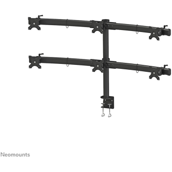 Preview: Neomounts Tischhalterung für sechs Flachbildschirme bis 27 (69 cm) 8KG FPMA-D700D6