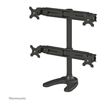 Preview: Tischhalterung für vier Flachbildschirme bis 30 (76 cm) 8KG FPMA-D700DD4 Neomounts